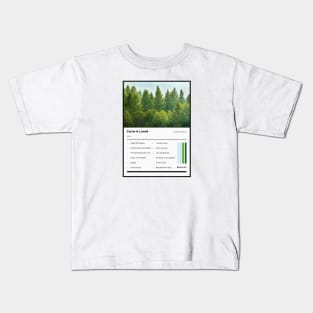 Carrie & Lowell Tracklist Kids T-Shirt